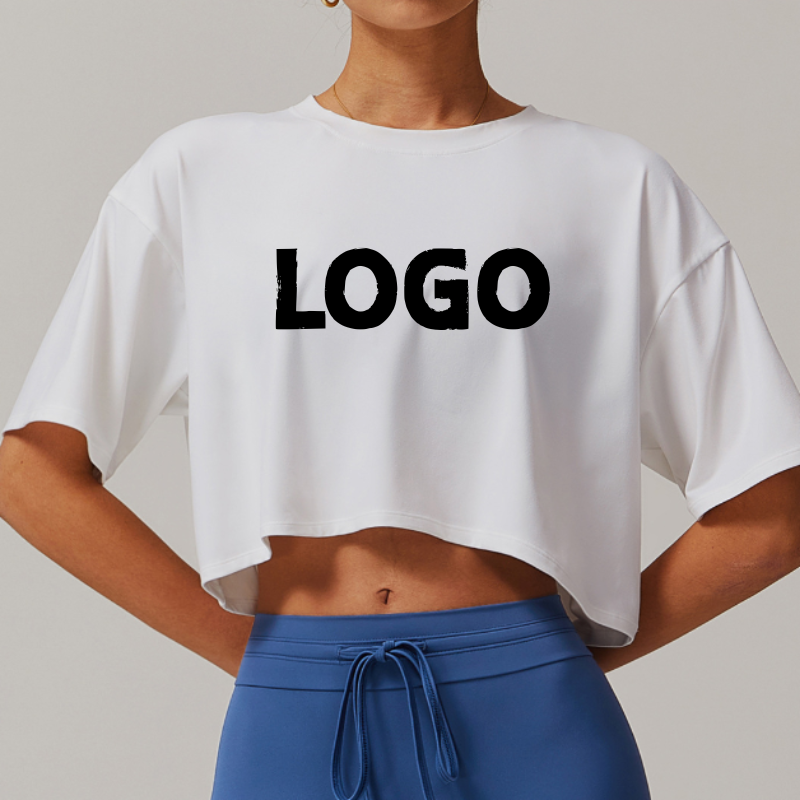 Sport short sleeved top comfortable crew neck short T-shirt fitness running 5034