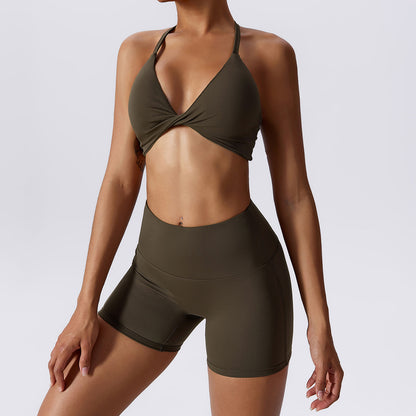 Quick Dry lulu Nude Feeling Yoga Suit Sexy Suit 8 colors