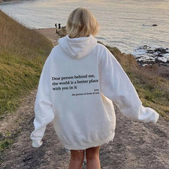 Fleece hoodie plain letter pocket drawstring printed hoodie plus size 11color