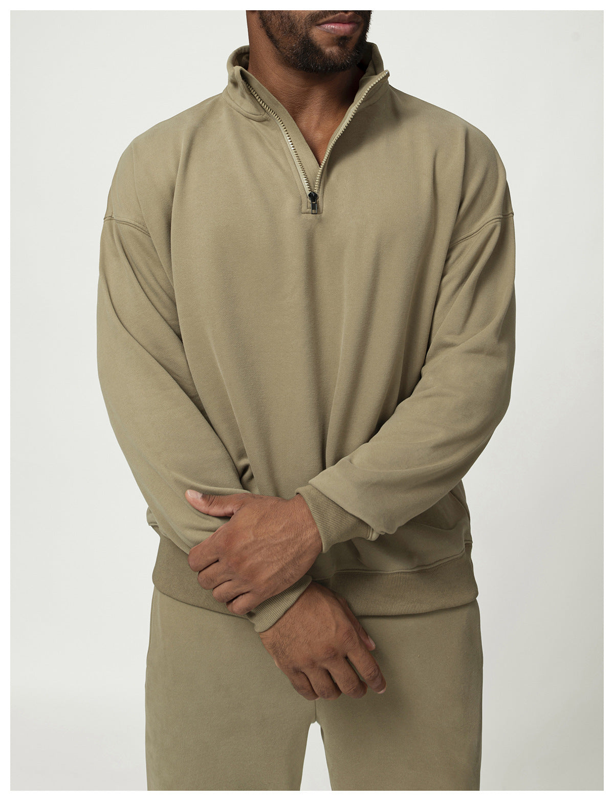 Men's zip-up sports casual hoodie 1013