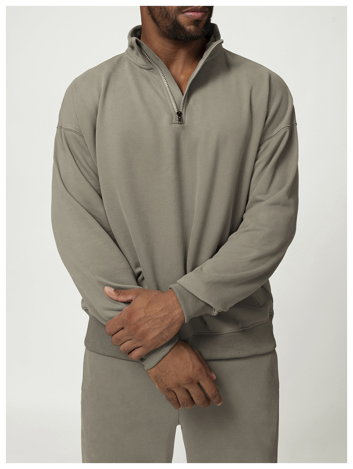 Men's zip-up sports casual hoodie 1013