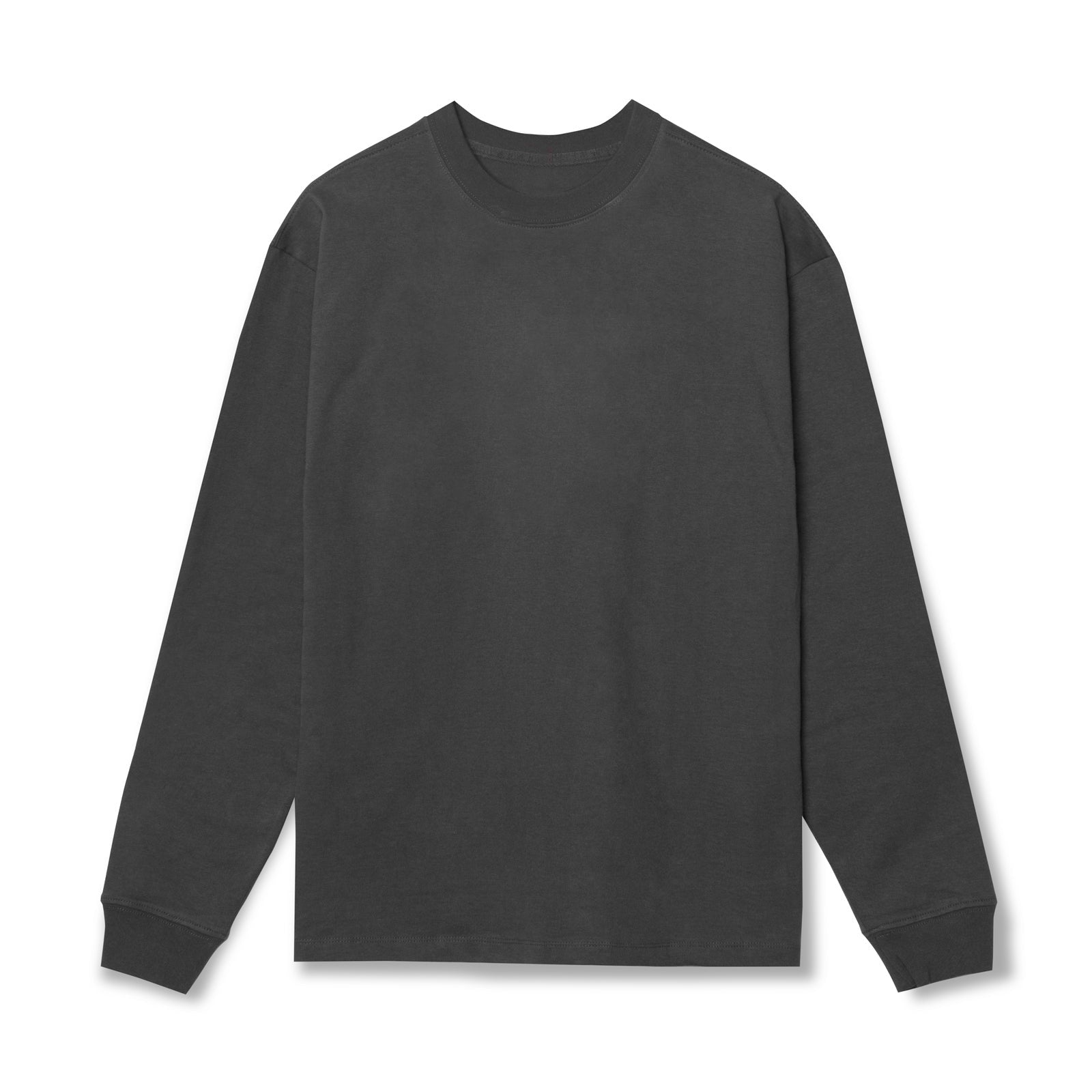 Long sleeve T-shirt men's crewneck loose fitness base 3colors