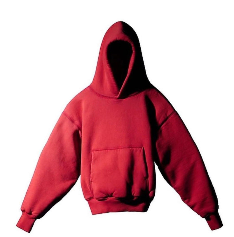 American double hoodie heavy fleece pullover 5 colors