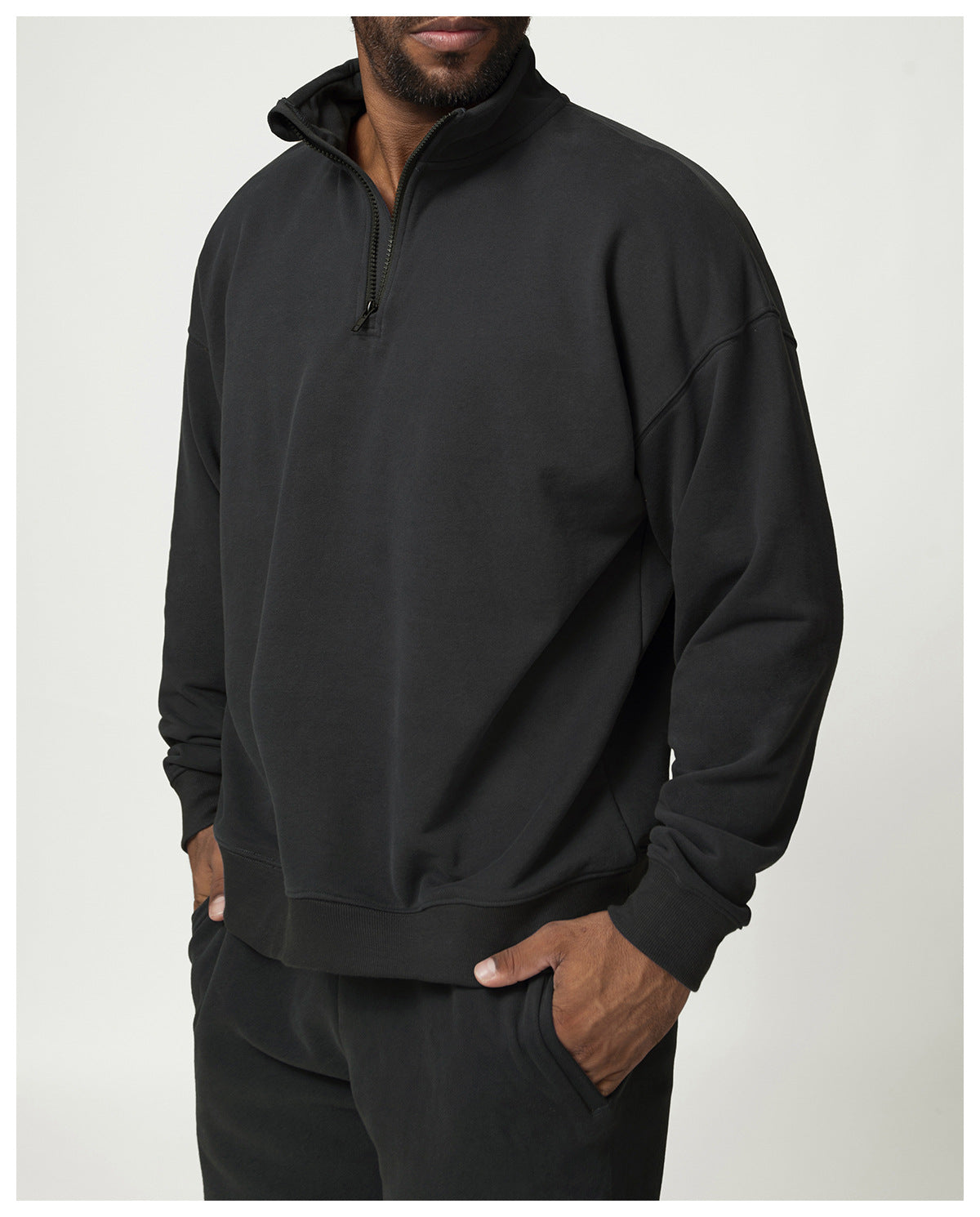 Men's zip-up sports casual hoodie 1013