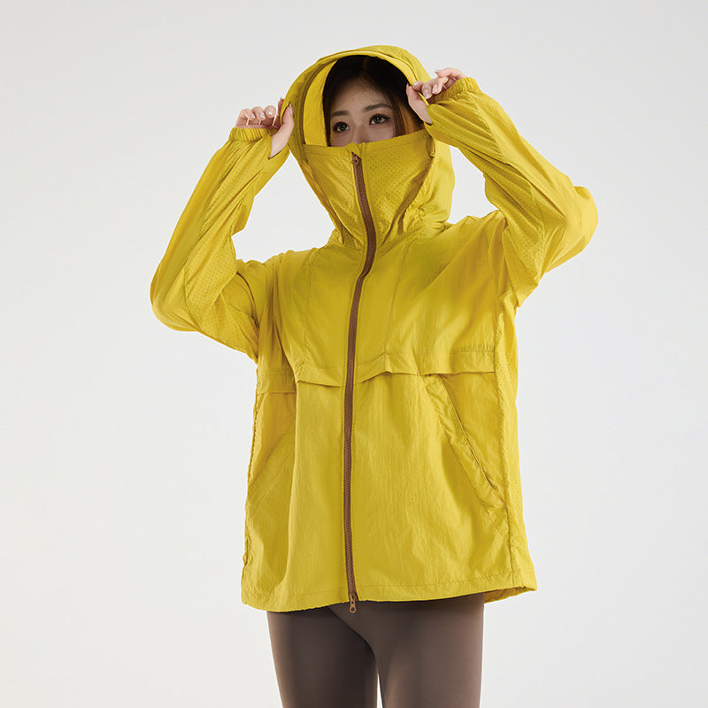 Unisex UPF 100 UV Protection Jacket, New Style Summer Sun Protection Coat for Men & Women