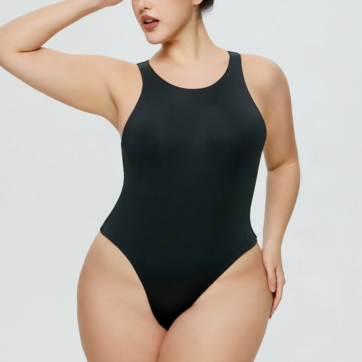 Women's Sexy Sleeveless Slim Bodysuit Women's Top Fashion Solid Color Bodysuit Jumpsuit For Women  7 Colors