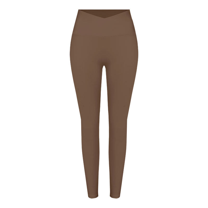 Long Sleeve Crop Top & Legging Set, Brushed Fabric Color Block Quick-DrySkinny Fitness Yoga Wear with Built-in Bra for Pilates & Workout1