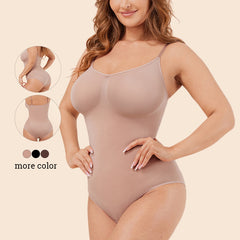 New One-piece Corset Enhanced Version Open File Triangle Shape Underwear Corset Slimming Full Body Corset  3 Colors