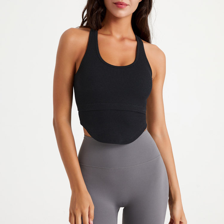 Shockproof push up sports underwear running fitness yoga wear bra women's vest 8 colors