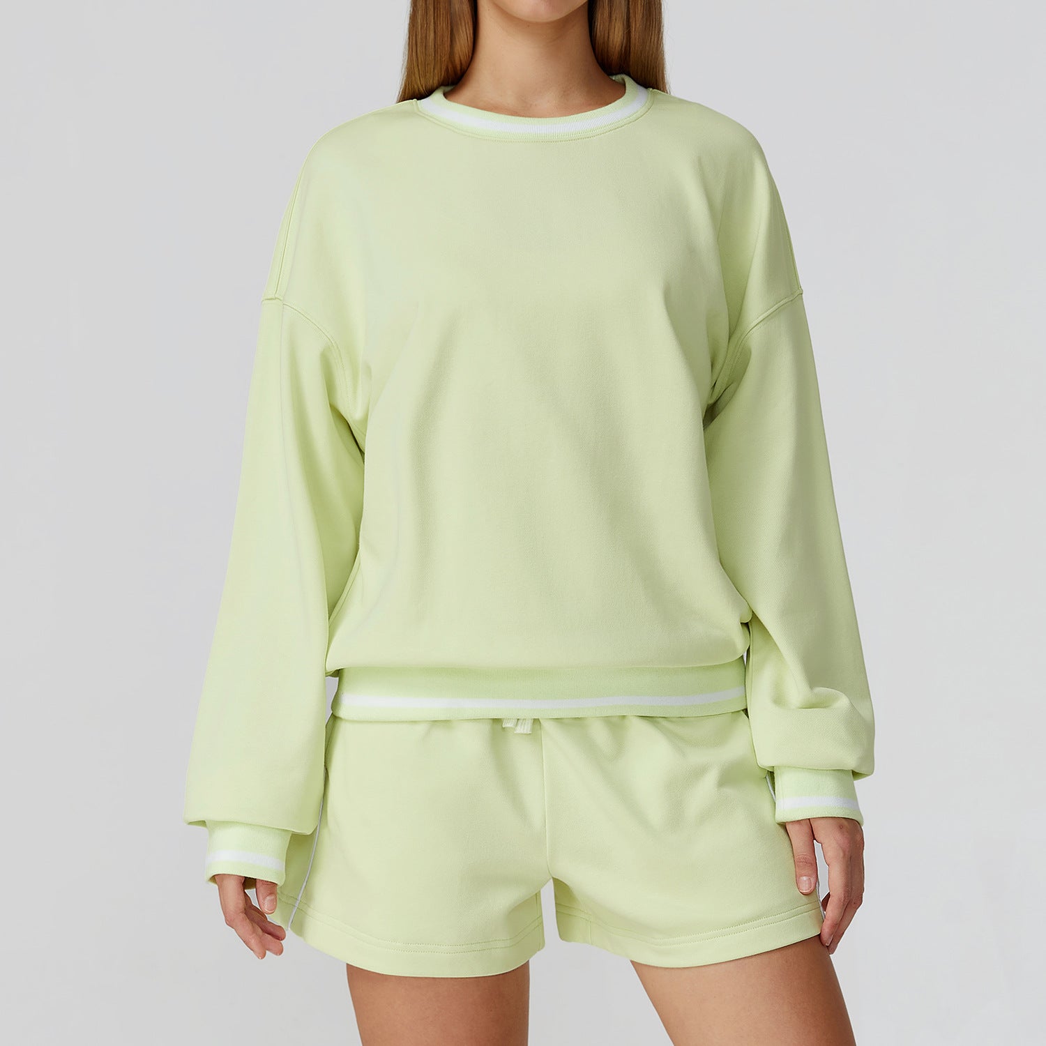 Women‘s hoodie suit comfortable versatile suit women's outdoor fashion sports suit 7028