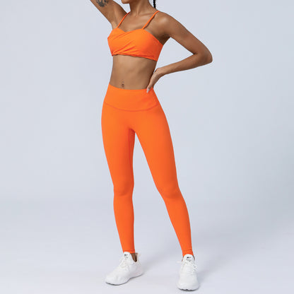 Plus Size Quick-dry high-waisted peach butt workout set 5 colors