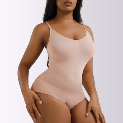 Postpartum Hip Lifting Seamless Corset Ladies Corset Full Body Suspenders Tummy Control Body Conjoined Underwear  3 Colors