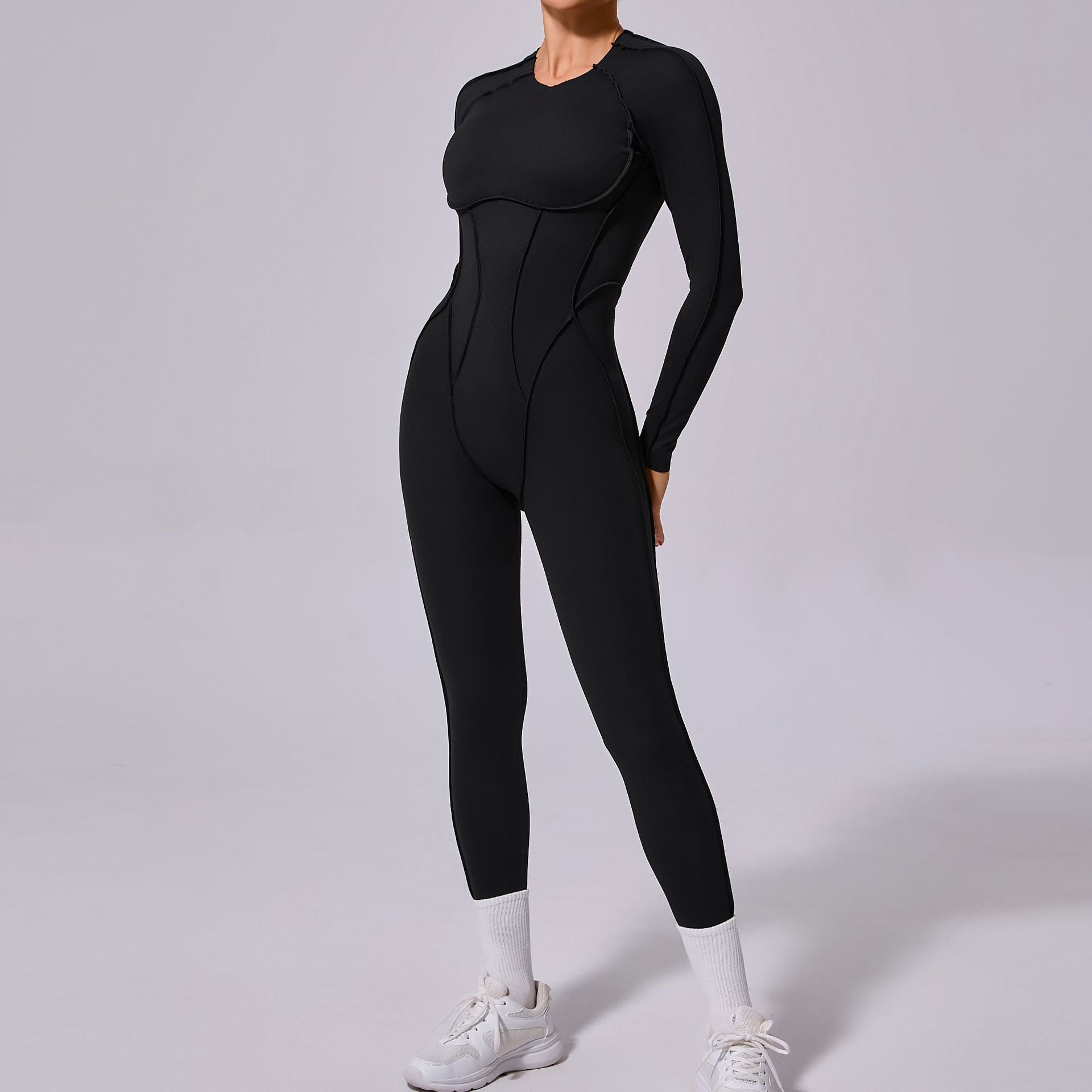 One-piece yoga dress backless tight 10122