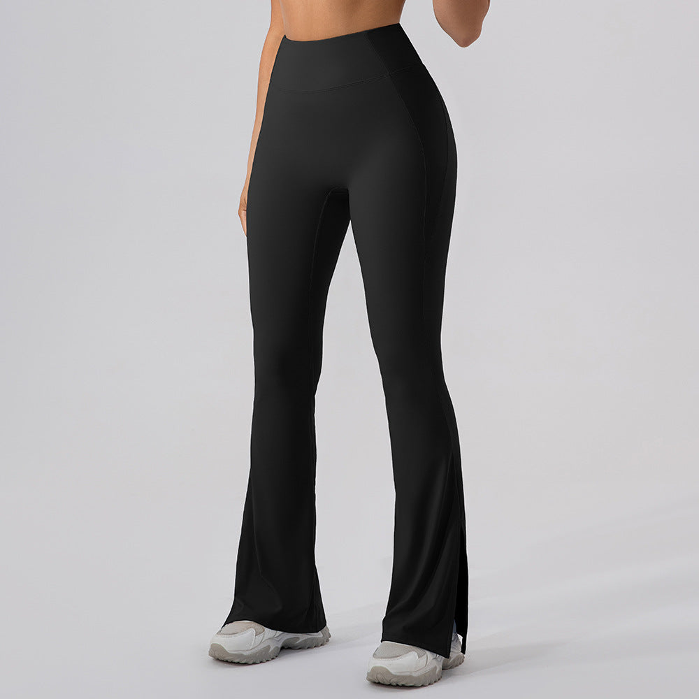 Wear sweatpants yoga bell-bottoms wide-leg cheap yoga pants 5 colors