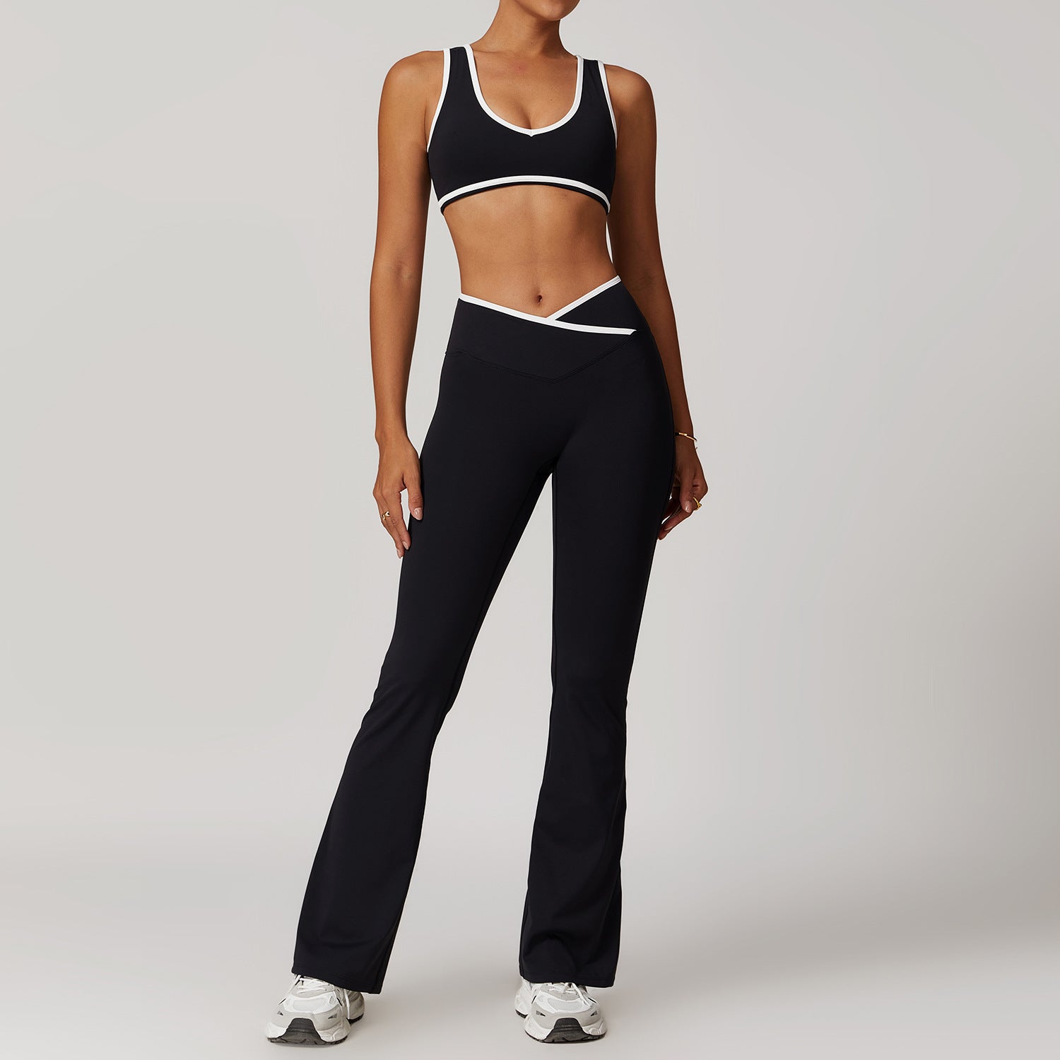 Cross high-waisted sports suit for women 8843