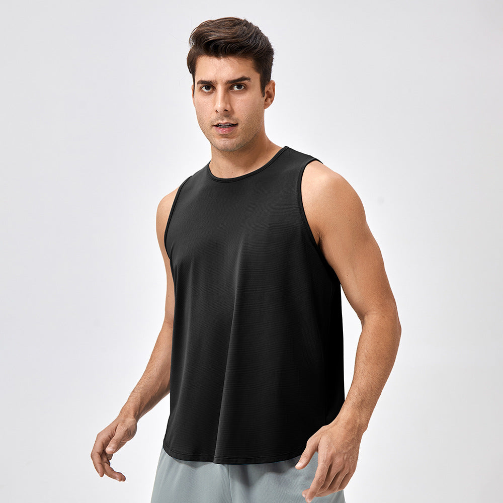 Top sleeveless quick-drying sports training vest 41117