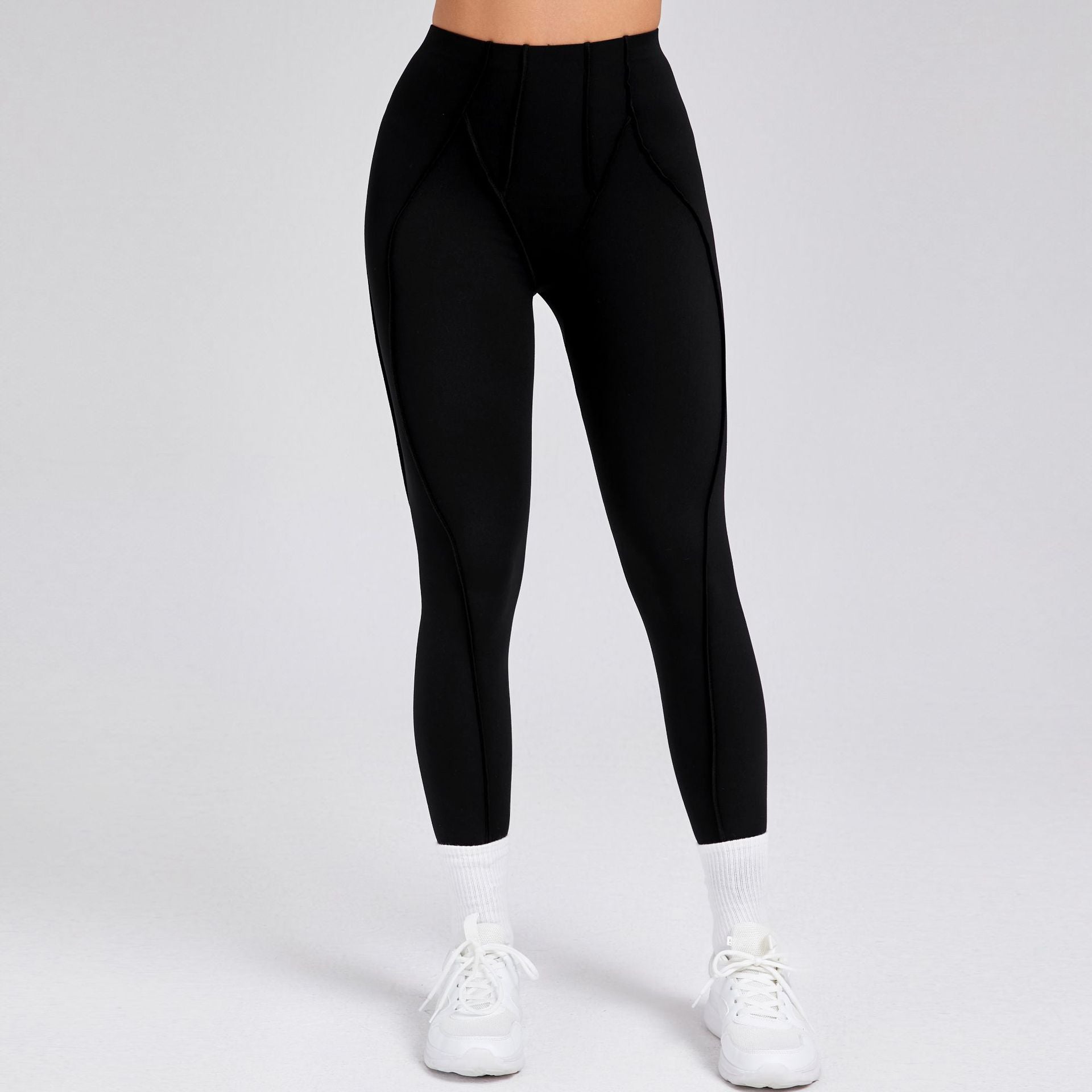 Three dimensional fitness pants tight pants 87652