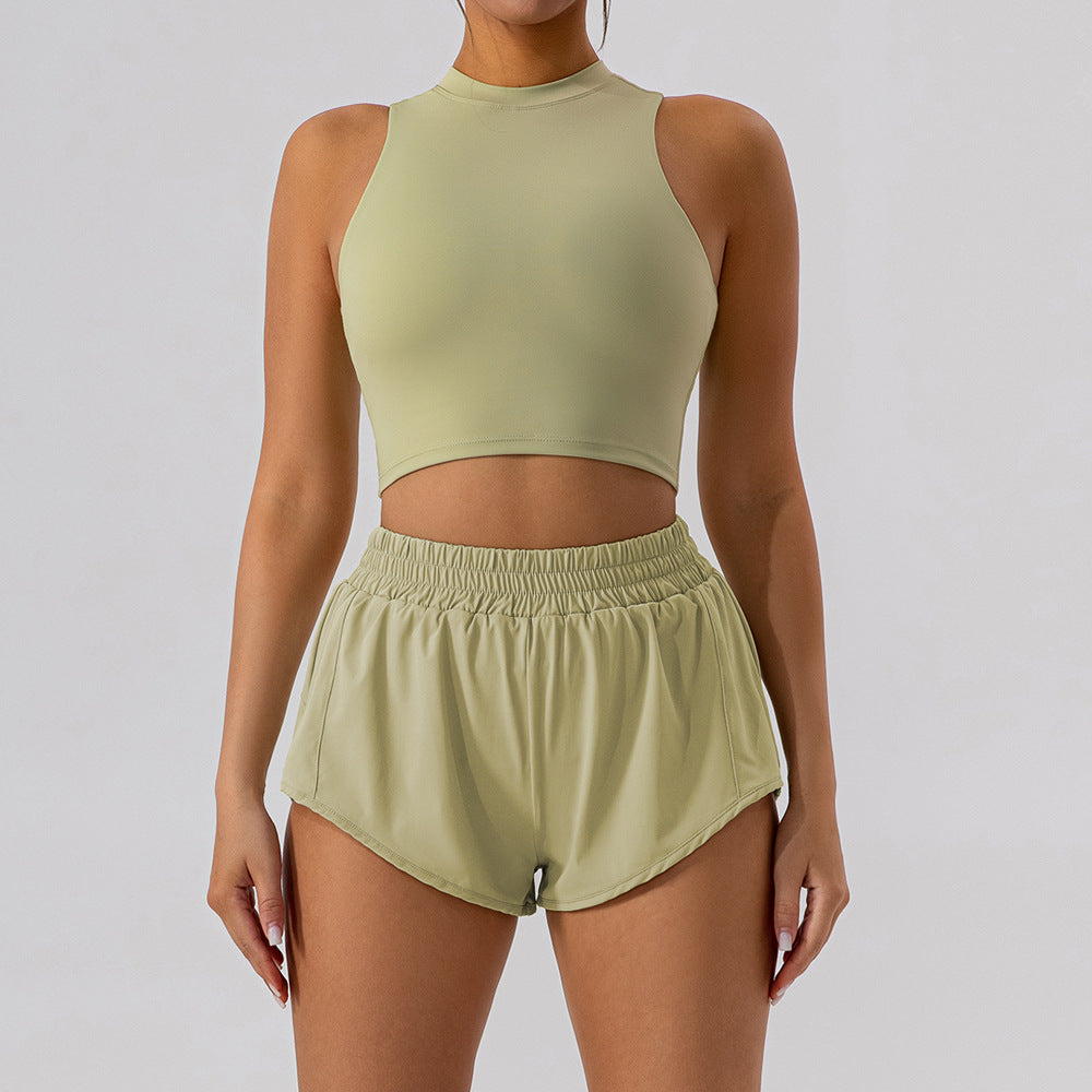 Tight hip shorts yoga suit 5colors