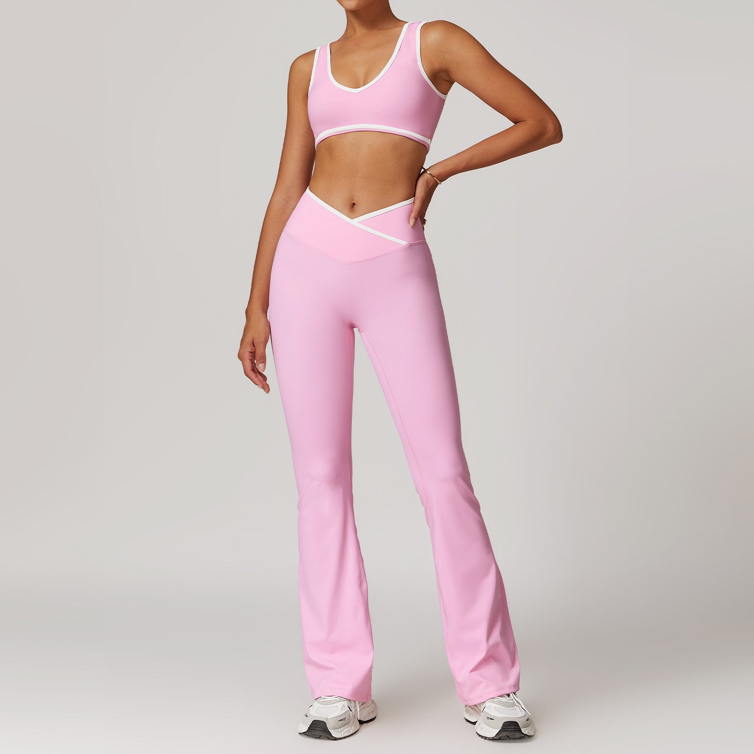 Cross high-waisted sports suit for women 8843