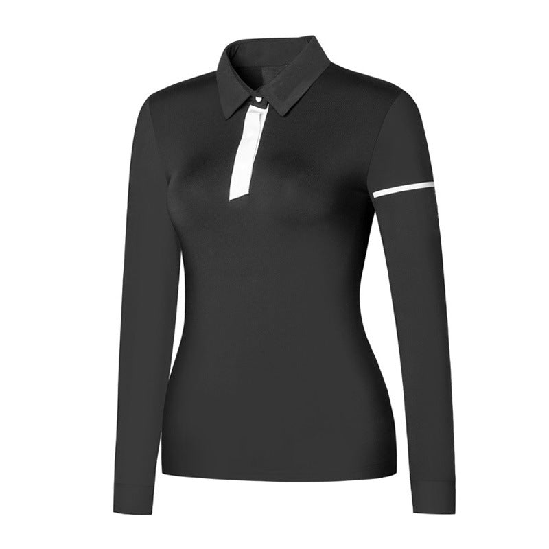 Golf polo shirt for women sports simple everything quick dry breathable slim body