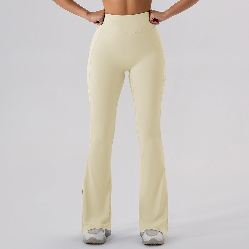 Wear sweatpants yoga bell-bottoms wide-leg cheap yoga pants 5 colors