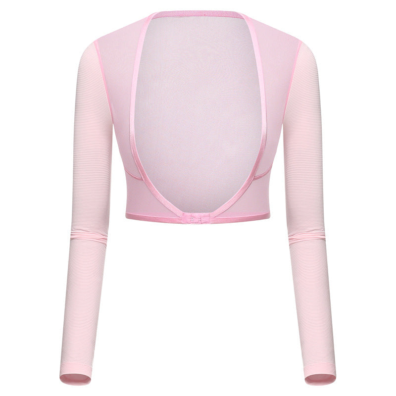 Golf clothing summer sun coat ice silk base shirt with shawl sleeve long-sleeved ball clothes