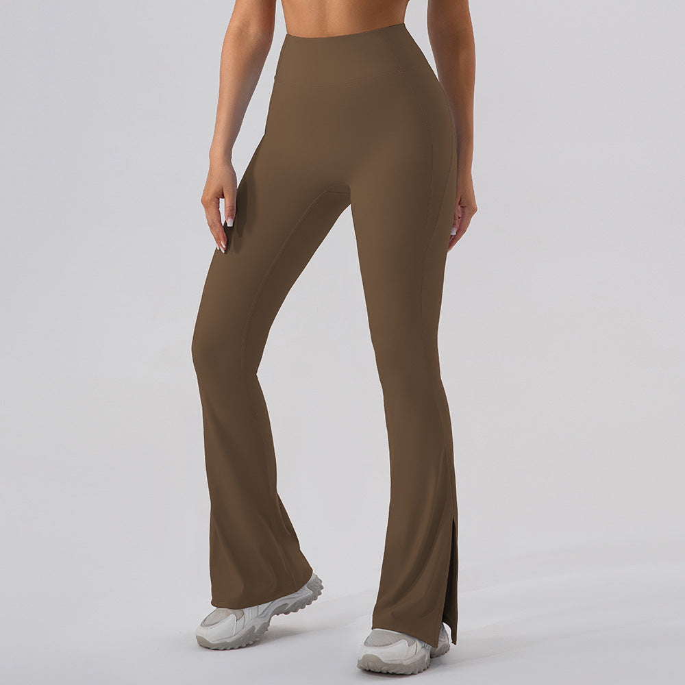 Wear sweatpants yoga bell-bottoms wide-leg cheap yoga pants 5 colors