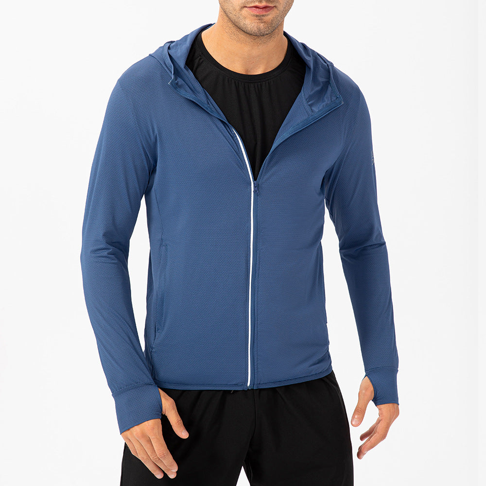 Sun protection clothes Long sleeve thin breathable outdoor sports UV resistance UPF50+D15011