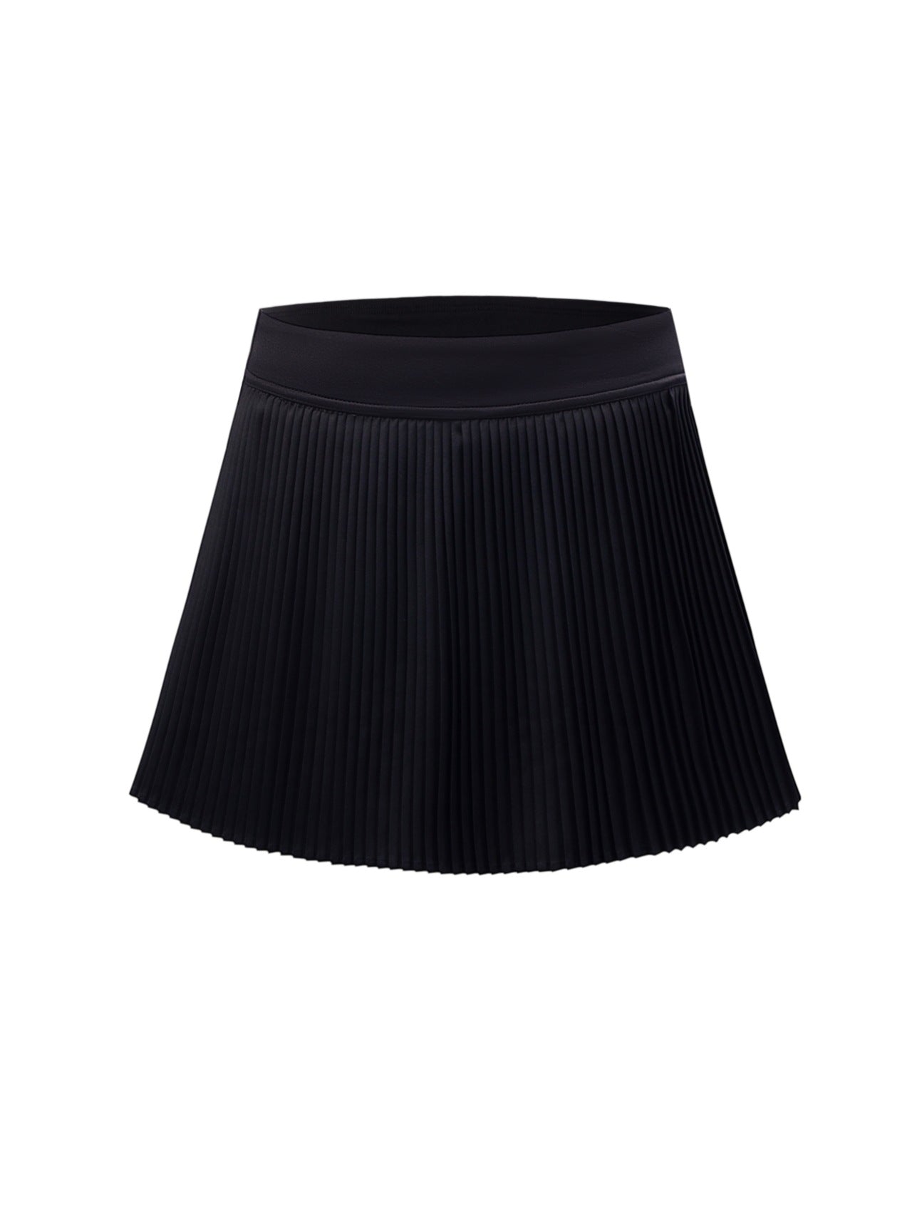 High waist tennis skirt fake two accordion pleated skirt anti-light speed dry sun protection golf skirt