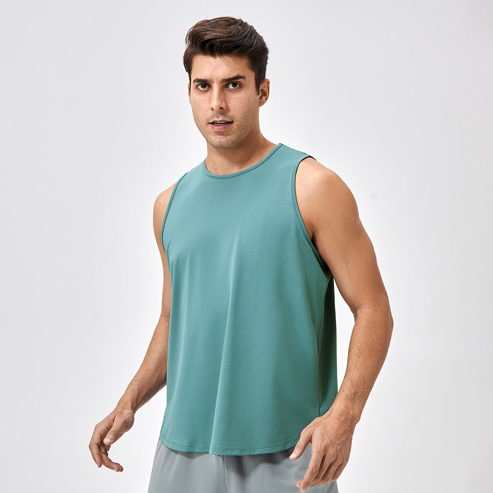 Top sleeveless quick-drying sports training vest 41117