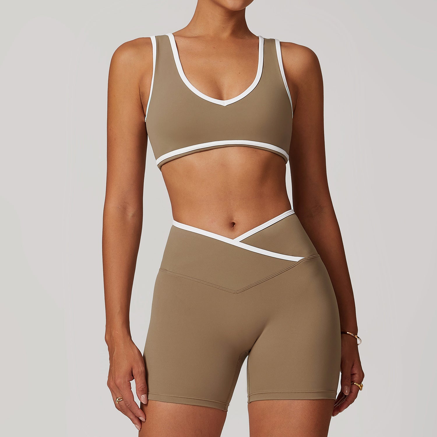 Cross high-waisted sports suit for women 8843