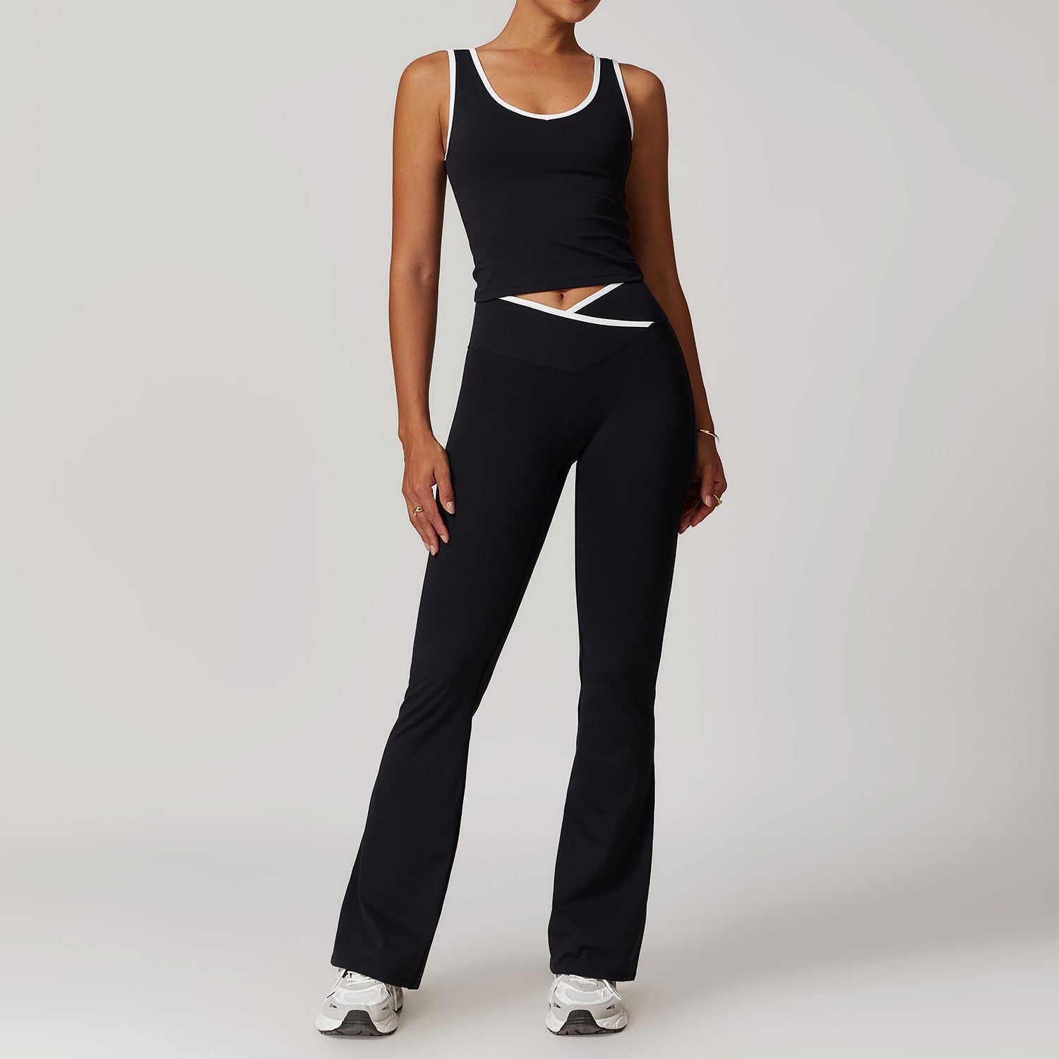 Cross high-waisted sports suit for women 8843