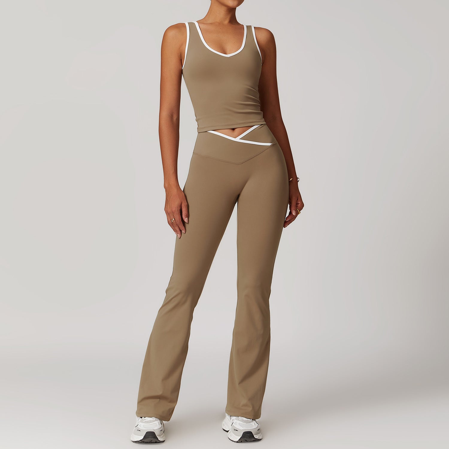 Cross high-waisted sports suit for women 8843