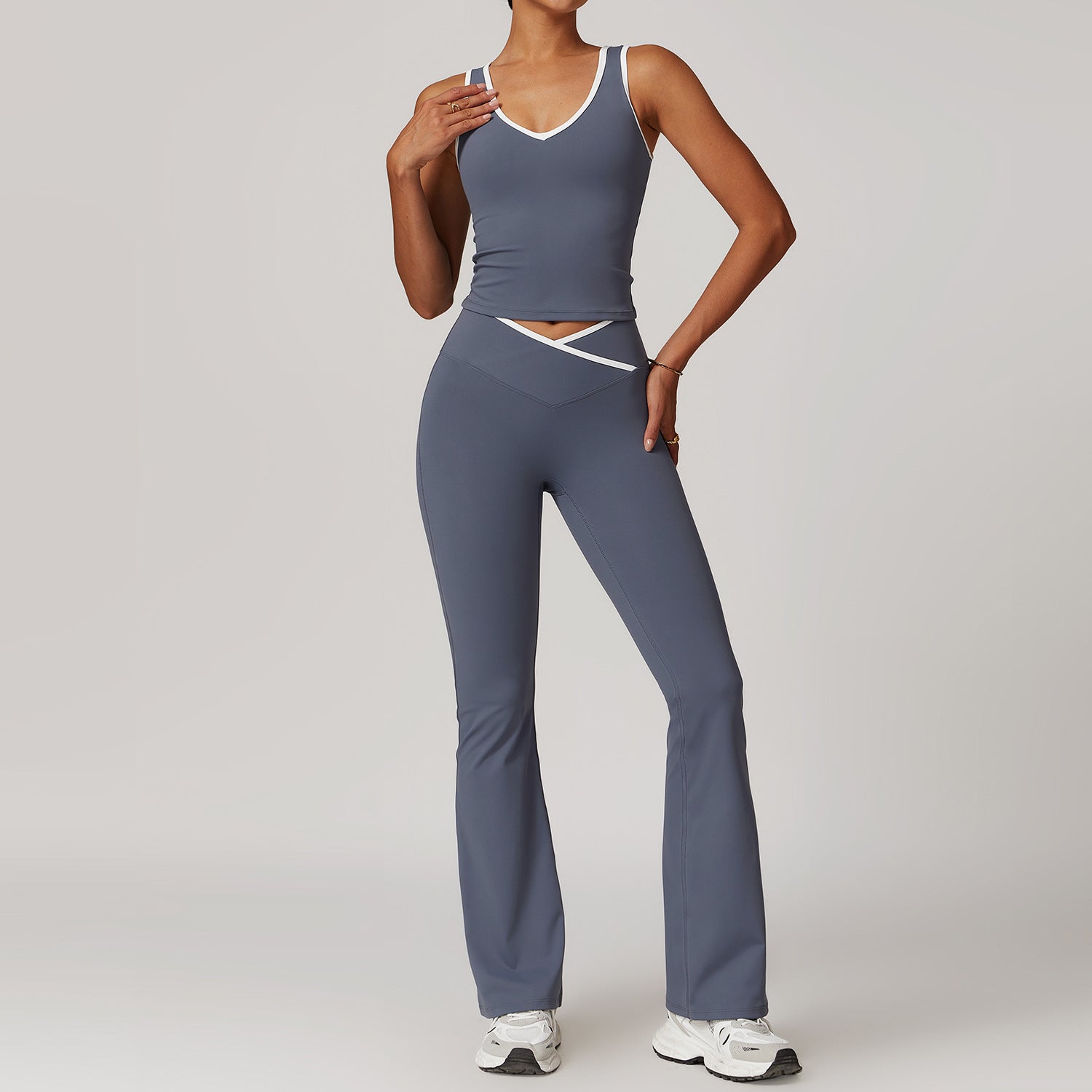 Cross high-waisted sports suit for women 8843