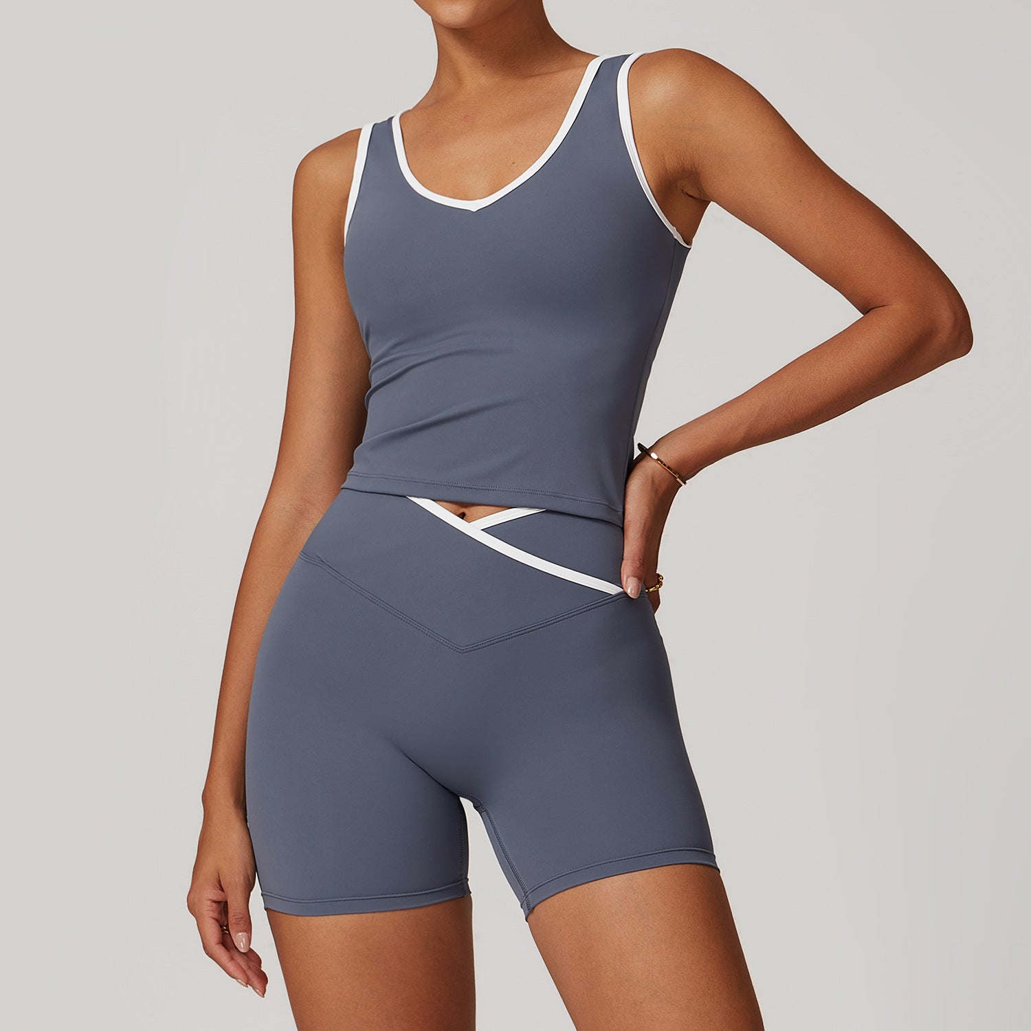 Cross high-waisted sports suit for women 8843