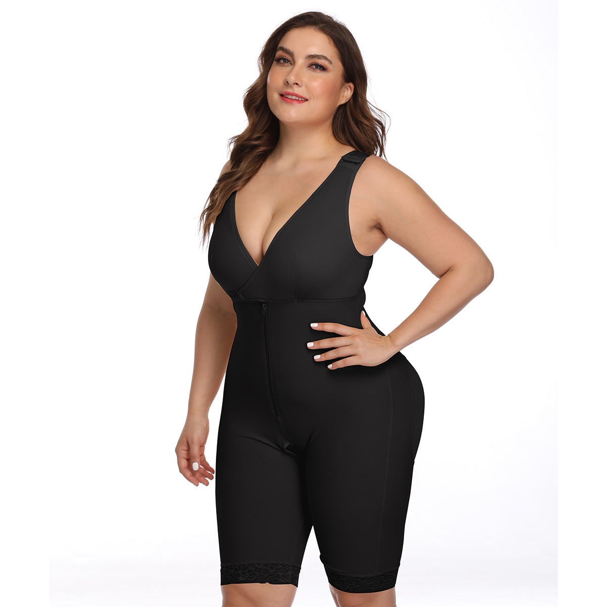 Explosion-style body-hugging waist and hip-lifting body-shaping clothes with large size
