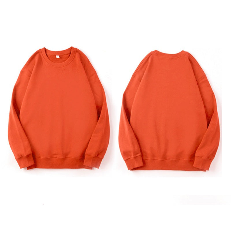 High quality 330g combed cotton Oversize round neck hoodie 17colors