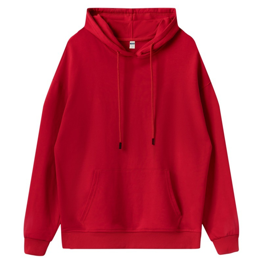 cotton unsex high quality solid color hoodies customized logo 9 colors