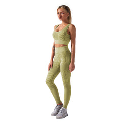 Seamless exercise yoga fitness serpentine suit female