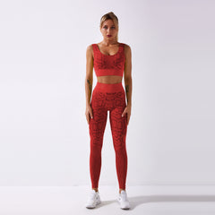 Seamless exercise yoga fitness serpentine suit female