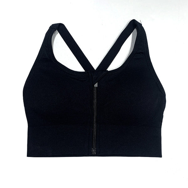 Sports bra Women running wear fitness elastic shock proof yoga vest underwear 3colors