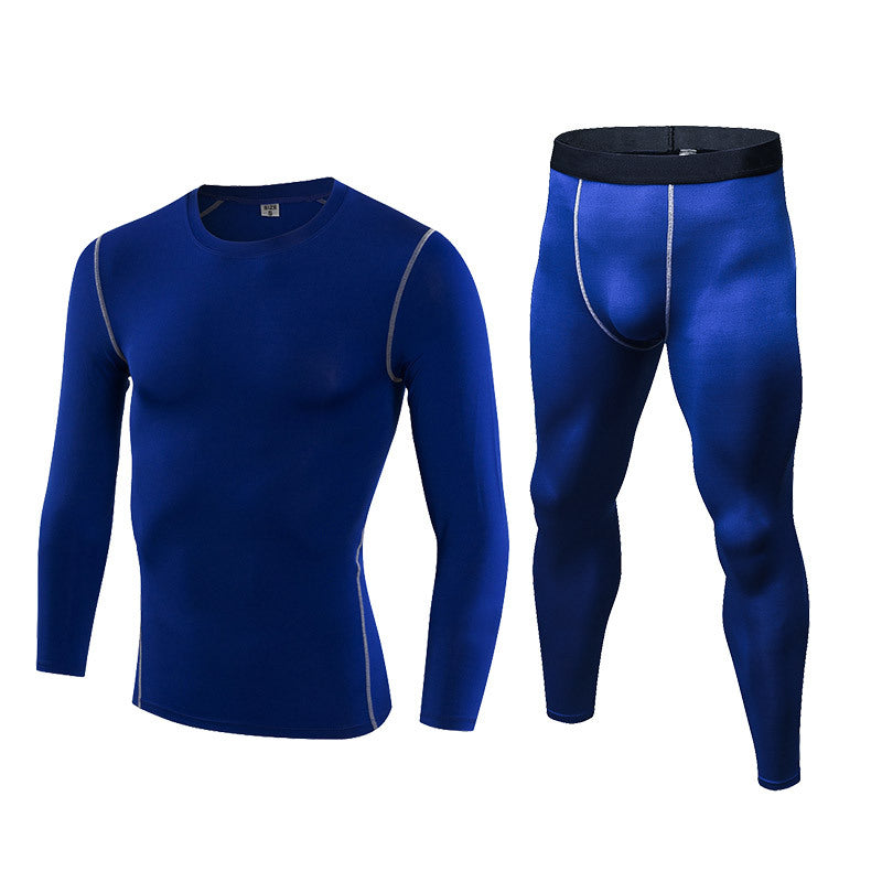 PRO Sports Fitness Set Perspiration Quick Dry Long sleeve + pants 1019+1020 6color