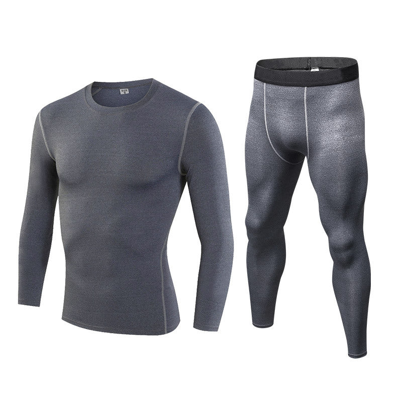 PRO Sports Fitness Set Perspiration Quick Dry Long sleeve + pants 1019+1020 6color