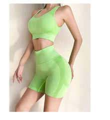 Seamless yoga wear women's sports suit running fitness wear fast dry tights yoga pants fitness yoga