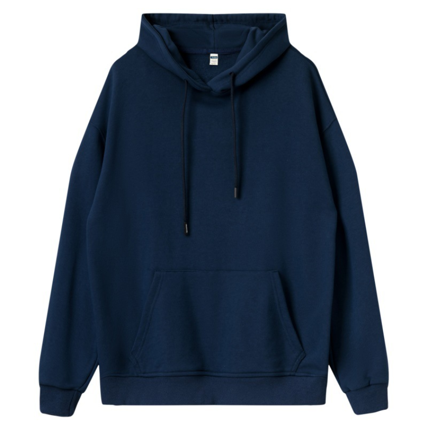 cotton unsex high quality solid color hoodies customized logo 9 colors