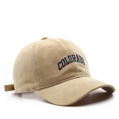 Fashion Pop Retro alphabet Embroidery Duck Cap Sun Shade baseball cap 9 colors