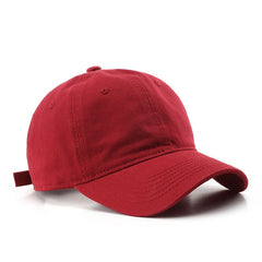 Autumn and winter washing retro big head circumference outdoor sun protection visor cap16 colors