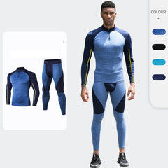 Quick dry Fitness set High elastic long sleeve pants two-piece 91504+91312 4colors