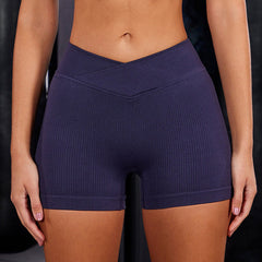 Seamless Yoga clothes set shorts beautiful body shorts long pants 5 colors