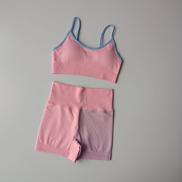 Hot yoga suit set 2 pieces 6 colors